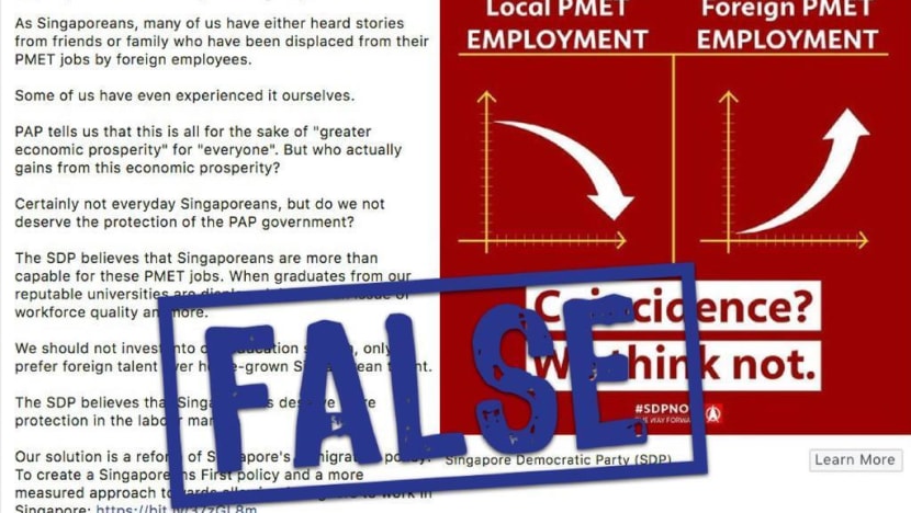 SDP issued with new Pofma directive over Facebook post in 2019