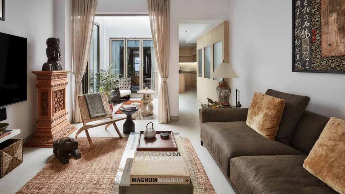 How a restored Singapore shophouse became a home for art, Danish design and family memories