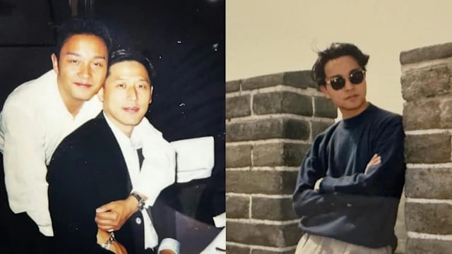 张国荣逝世23年，唐鹤德晒照5字悼念挚爱