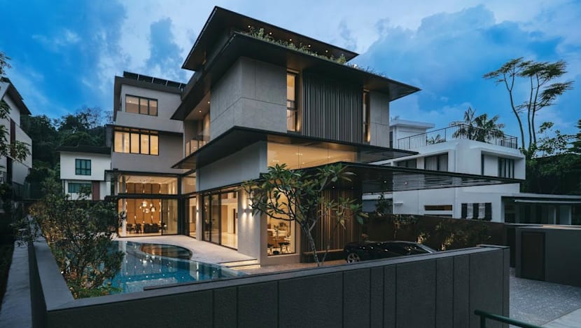 Years after working together, three former colleagues reunited to design a home in Singapore