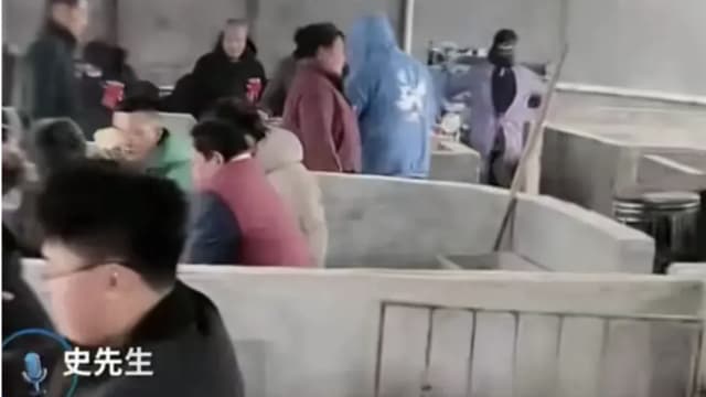 难忘的体验！中国新人猪圈办酒席  宾客：无风雪很暖和