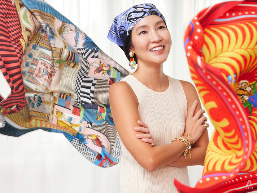 &lsquo;They are wearable pieces of art&rsquo;: Meet this collector of Hermes silk scarves in Singapore
