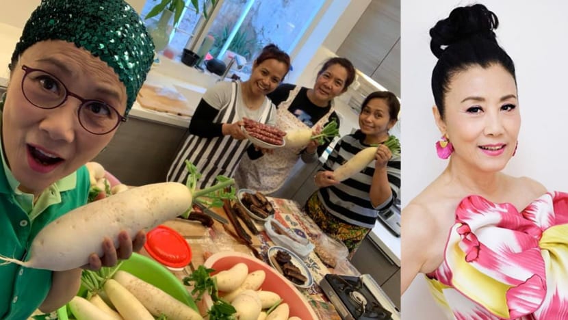 Liza Wang Makes CNY Radish Cake; Netizens Can’t Get Over How She Has Three Domestic Helpers