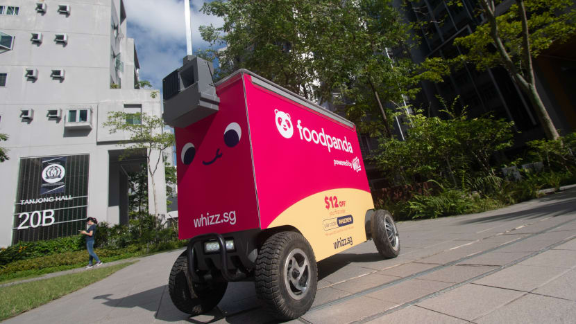 Foodpanda to use robots to deliver food in NUS, NTU and Punggol