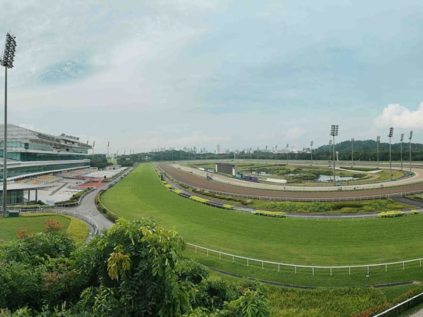 A photograph of Singapore Turf Club at Kranji taken on June 6, 2023.