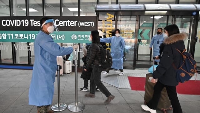韩国：每七名自华入境外籍人员 就有一人确诊 