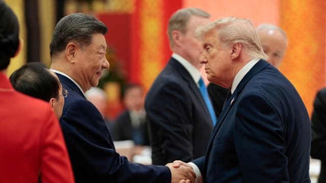 习近平设宴款待特朗普 双方同意推动中美关系稳定发展