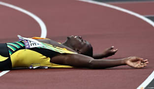 Seville delivers in style for world 100 metres gold
