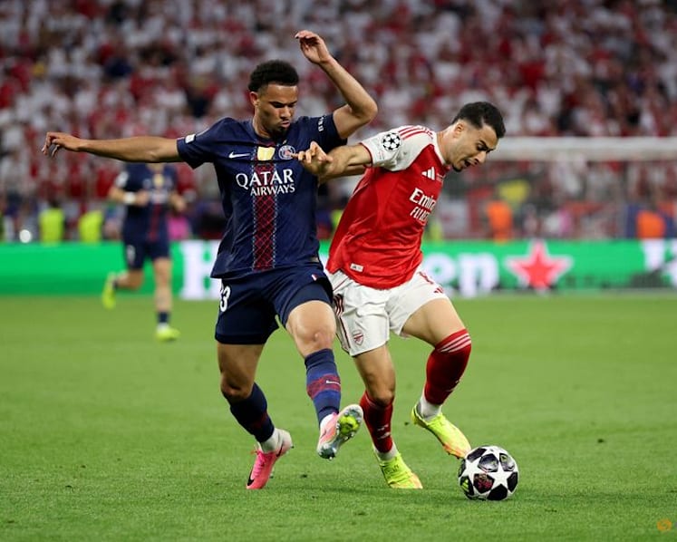 PSG's Zaire-Emery becomes youngest player to win two Champions League finals