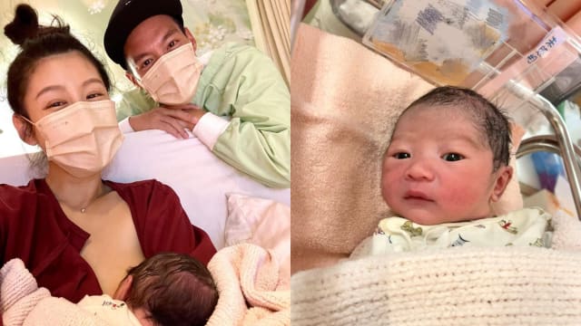 赵孟姿14分钟产下二胎　许孟哲报喜：坐火箭来的小孩