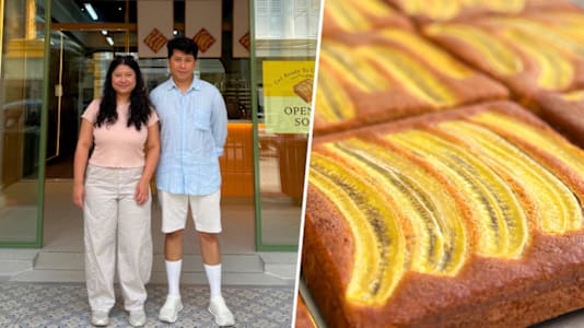 Bangkok’s Viral Banana Cake Shop Bake It Babe Opens In S’pore On Desker Road