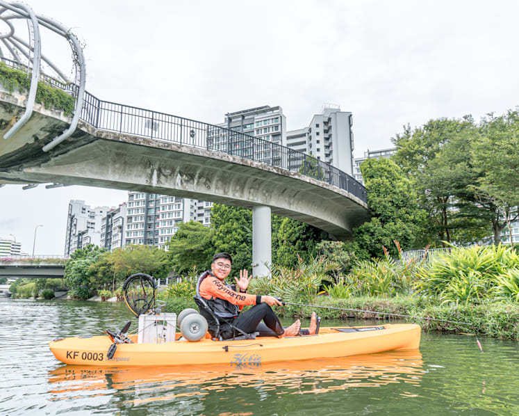 Freshwater kayak fishing being trialled for first time at Punggol Reservoir