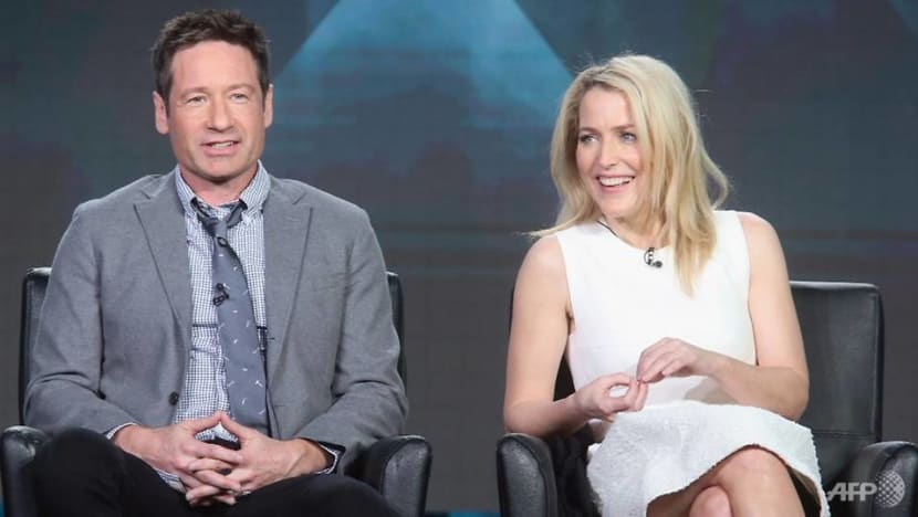 The lyrics are out there: X-Files stars reunite to sing theme tune with fan-written words