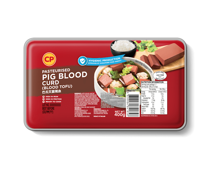Singapore gives green light for pork blood products after almost three decades