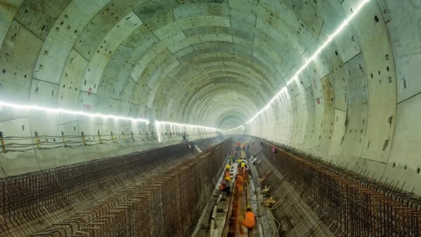 Projek terowong bawah permukaan air pertama Asia Selatan sudah separa siap