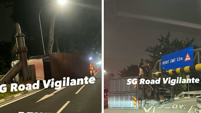 罗厘失衡侧翻 24岁司机助查