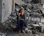 Commentary: On a grim anniversary, an end to Gaza’s violence is suddenly clear