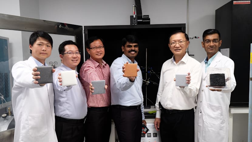 NTU, JTC develop paint coating with quick application, can withstand fire longer