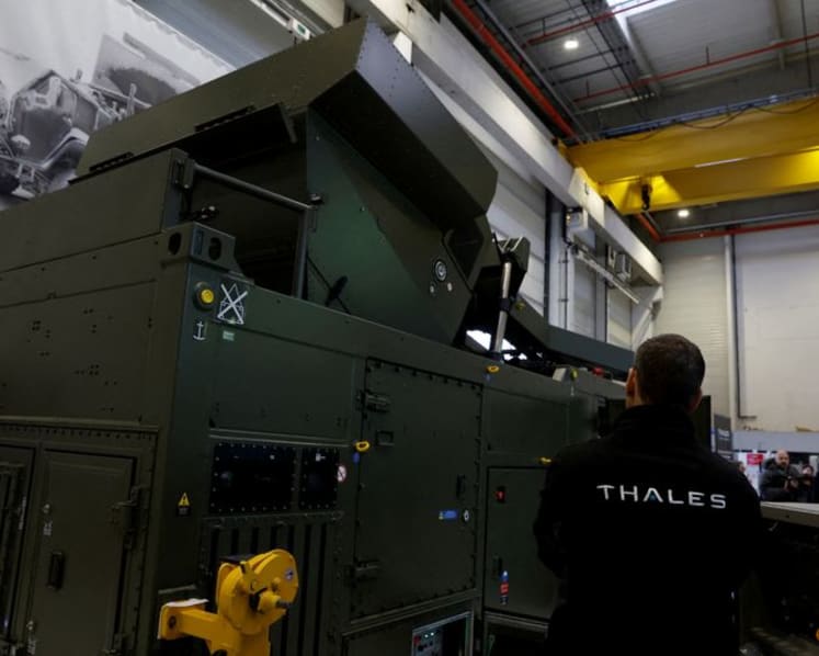 Thales first-quarter sales jump nearly 10% as defence deliveries surge