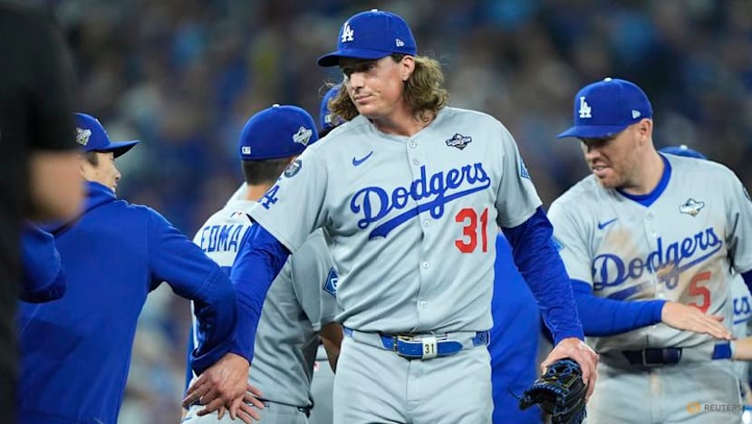 Baseball-Dodgers force Game Seven in World Series with win over Blue Jays
