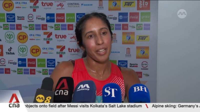 SEA Games 2025: Shanti Pereira is first Singaporean to win back-to-back sprint doubles 