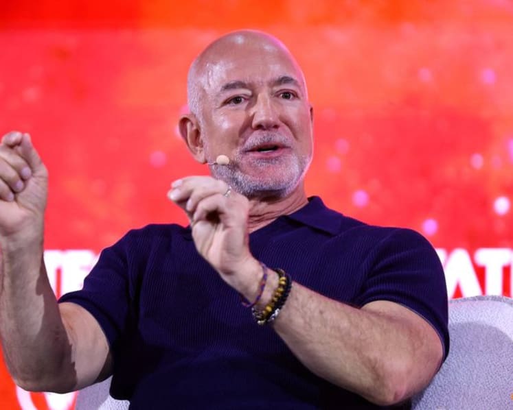 AI will lead to labour shortages, Bezos says in optimistic talk