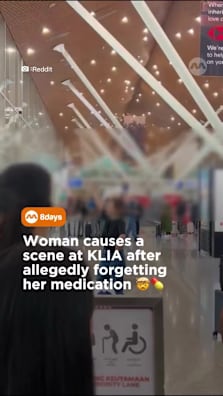 The viral airport outburst raised eyebrows online, but there may have been more behind the woman’s behaviour. #8dayssg #8dayssgtrending #klia #tourist #medication 