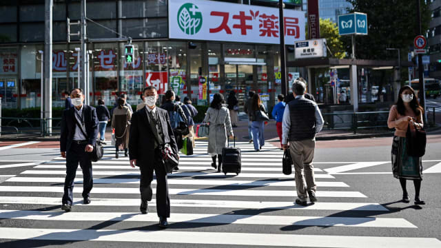 日本去年人均GDP在OECD排第21位 跌至历史最差