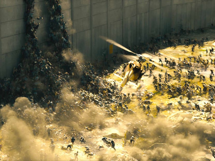 World War Z zombies don't really like to queue, no? Photo: AP