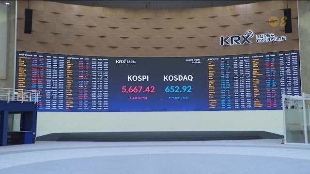 韩国股市强劲反弹 早盘一度猛涨16%