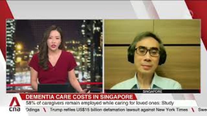 Dementia care: New study finds caregivers spend about S$24,000 a year after subsidies 