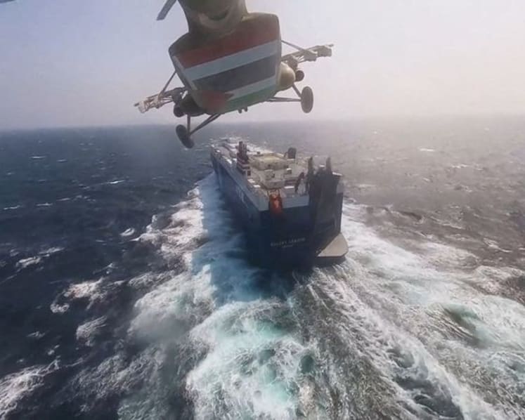 How are Houthi attacks on ships in the Red Sea affecting global trade?