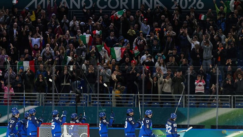 Ice hockey-Italy's 'family' team hungry for more after breakthrough win, says coach