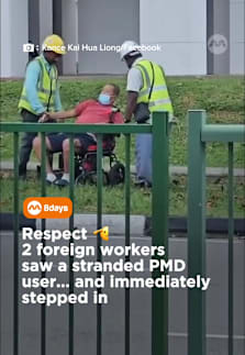 Not all heroes wear capes 🫡 #8dayssg #8dayssgtrending #heroes #kindness #sgfyp