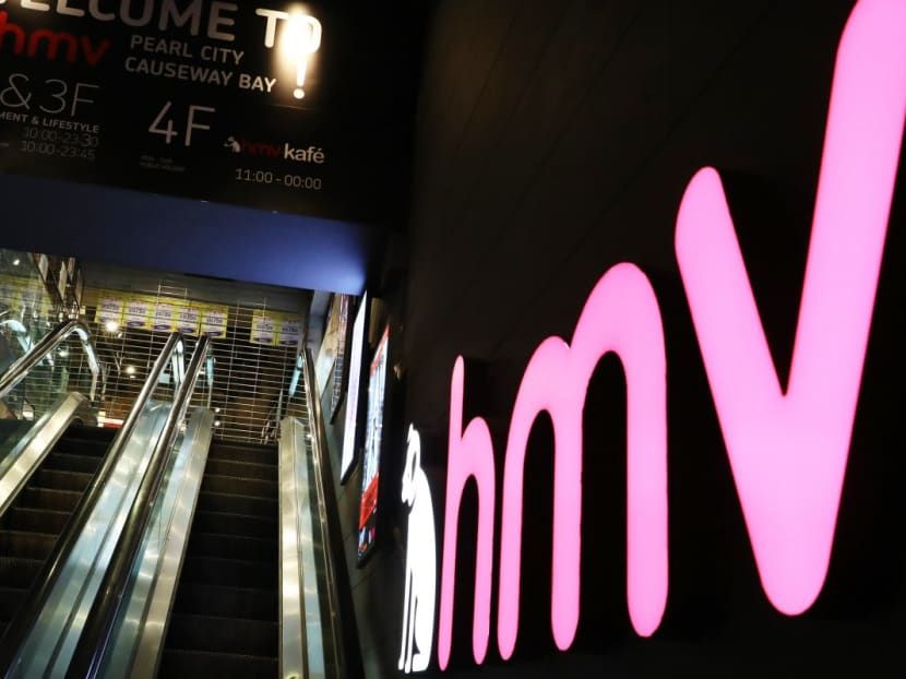 The HMV shop in Causeway Bay failed to open at 10am on Tuesday for regular business, when its owner announced it was winding down.