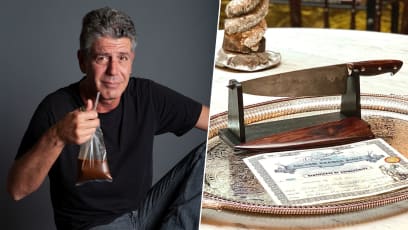 Celeb Chef Marco Pierre White Spent Amount Worth HDB Flat To Buy Late Anthony Bourdain’s Knife