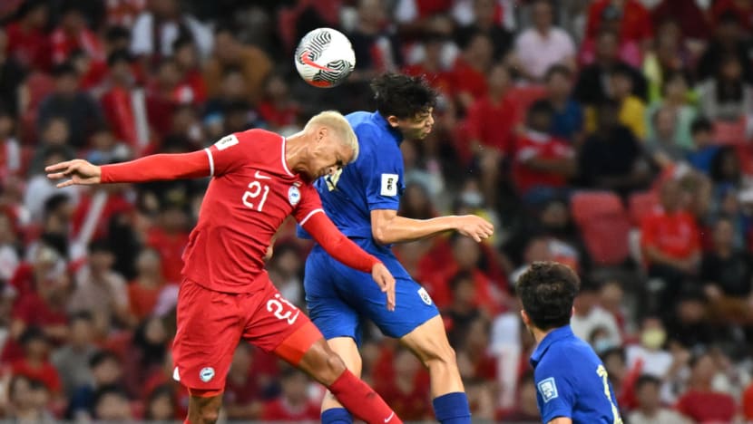Singapore fall 3-1 to Thailand in World Cup qualifier Singapore fall 3-1 to Thailand in World Cup qualifier