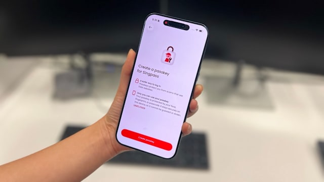 Singpass明天启动通行密钥功能 更安全更方便