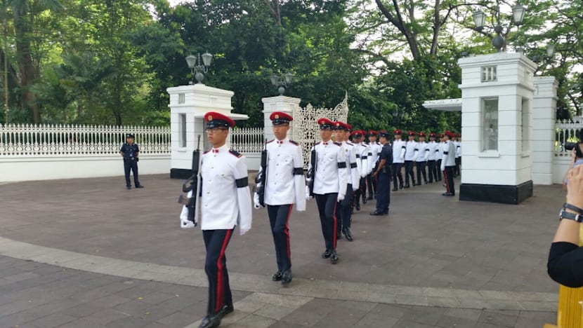 Loyal staff give Mr Lee Kuan Yew final send-off