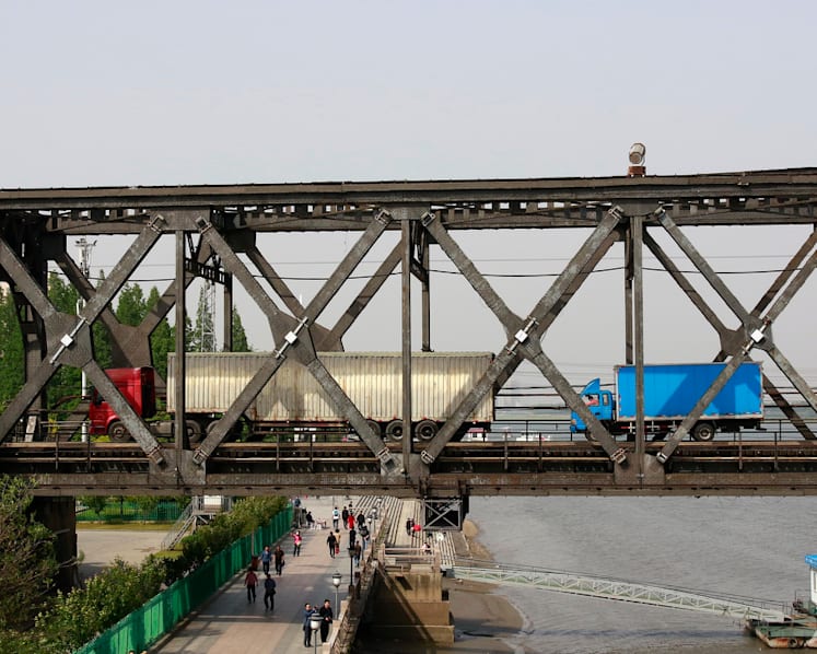 China reopens rail freight traffic with North Korea 