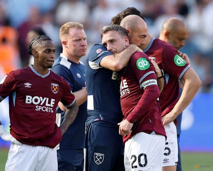 West Ham relegated as comfortable win over Leeds is in vain
