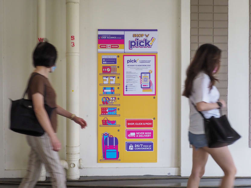 Information about the upcoming nationwide locker network at Serangoon North.