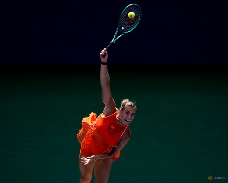 Sabalenka interrupts US Open match over cannabis smell