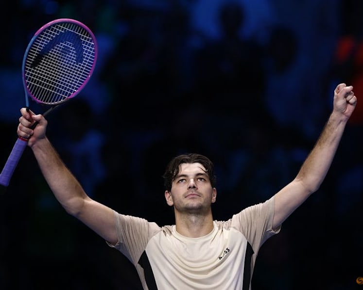 Fritz overpowers Musetti to start with a win at ATP Finals