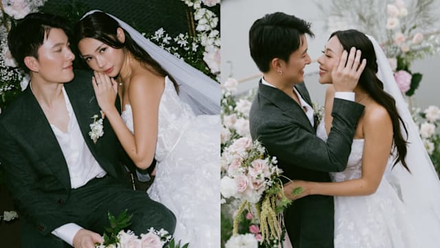 吴劲威、阮玮玲晒婚纱照，灵感来自Taylor Swift求婚主题
