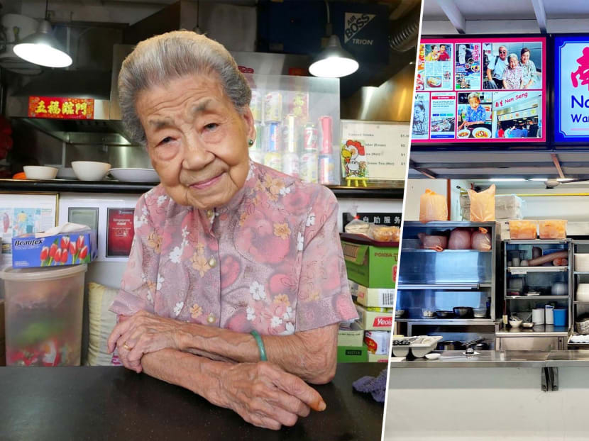 92-Year-Old Nam Seng Wanton Noodle Hawker Reopens Stall In New Location After Hiatus