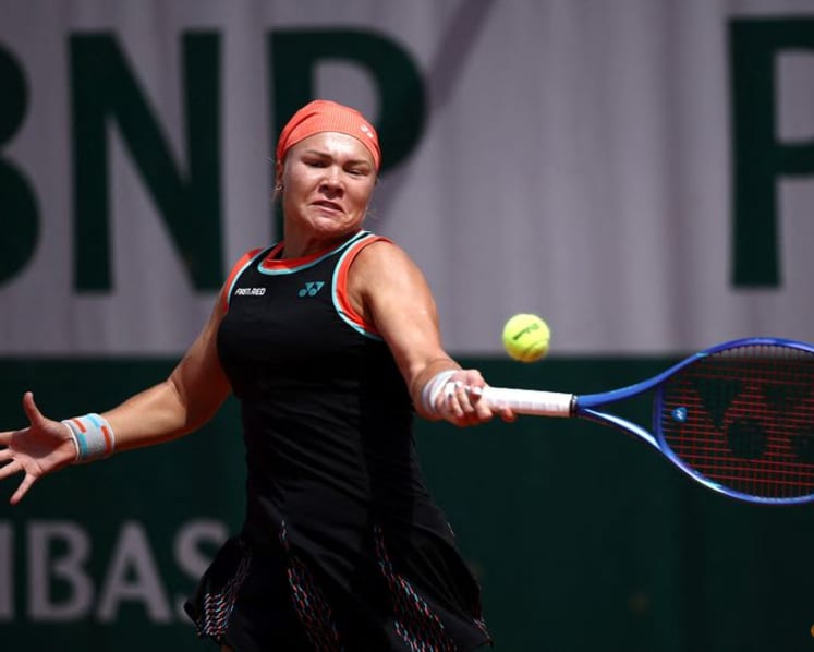 Ukraine's Oliynykova calls out Russian players on tour over invasion