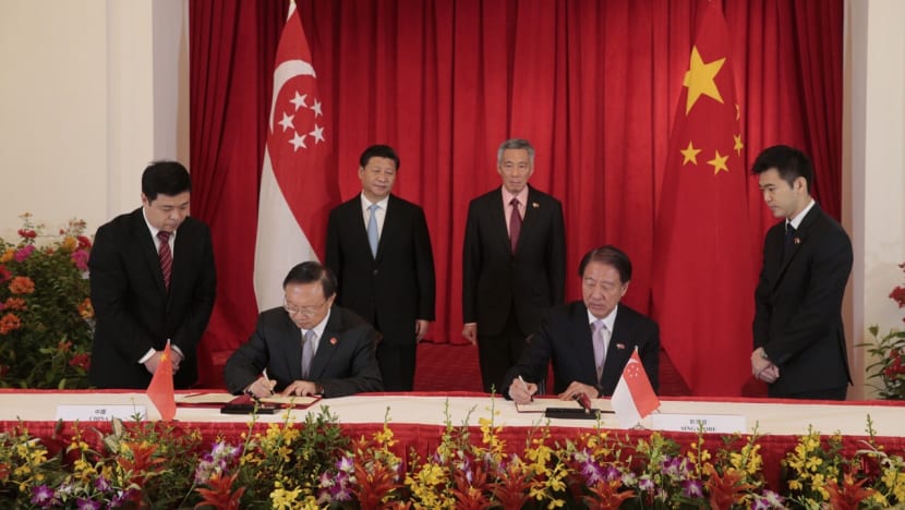 China, Singapore ink deals to start talks on upgrading FTA, kickstart Chongqing bilateral project