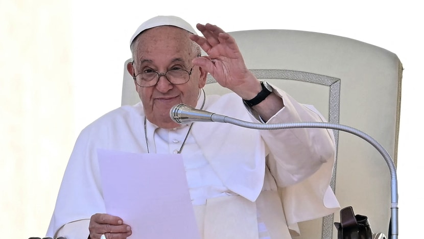 Pope Francis akan lawat rumah jagaan St Theresa, Maktab Rendah Katolik semasa kunjungan ke SG Pope Francis akan lawat rumah jagaan St Theresa, Maktab Rendah Katolik semasa kunjungan ke SG