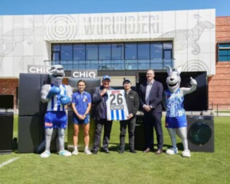 CHiQ Partners with North Melbourne Football Club as Co-Major Partner